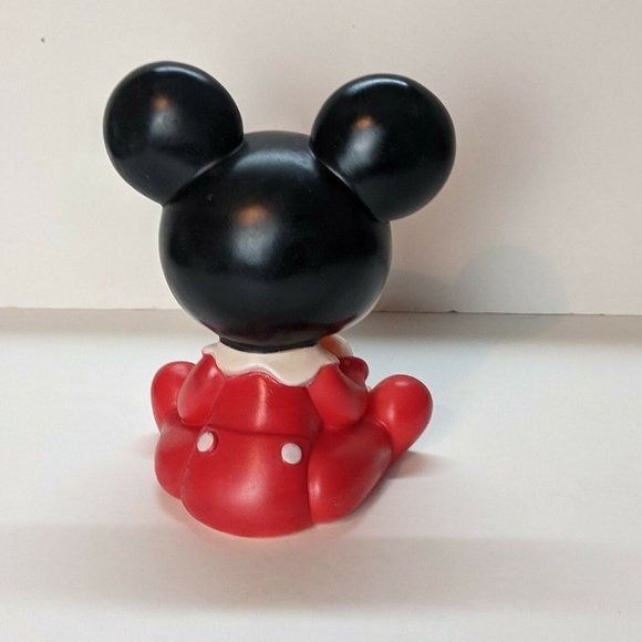 VINTAGE Disney 6" Mickey Mouse baby toy SHELCORE - Picture 7 of 9